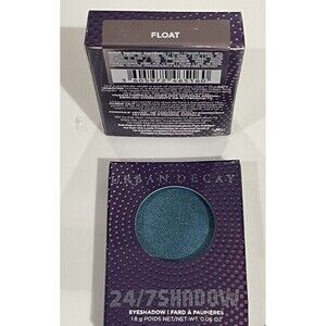 Lot of 2 Urban Decay 24/7 eye shadow FLOAT blue teal metallic authentic NIB